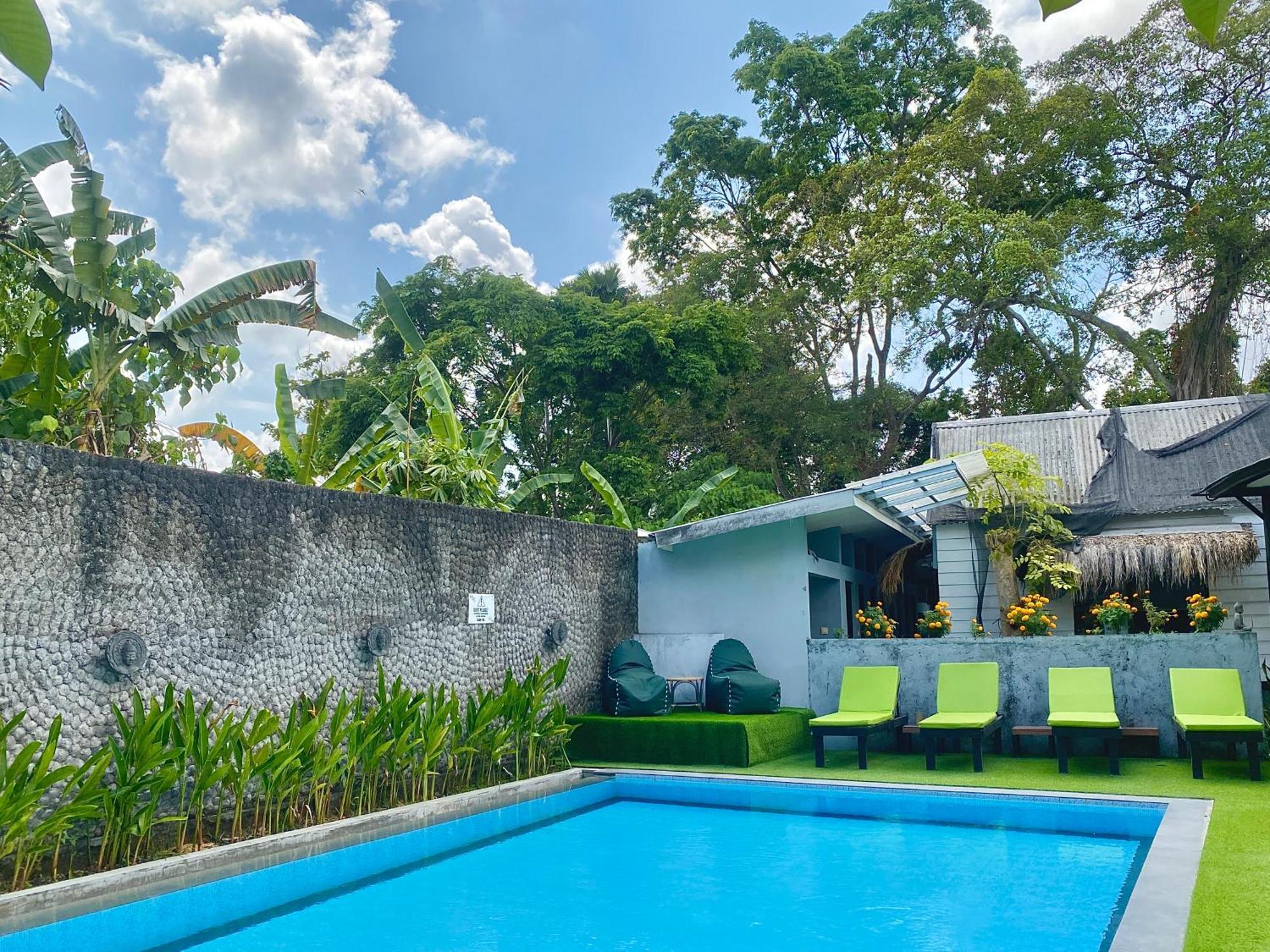The Jungle Hostel Canggu Exterior foto